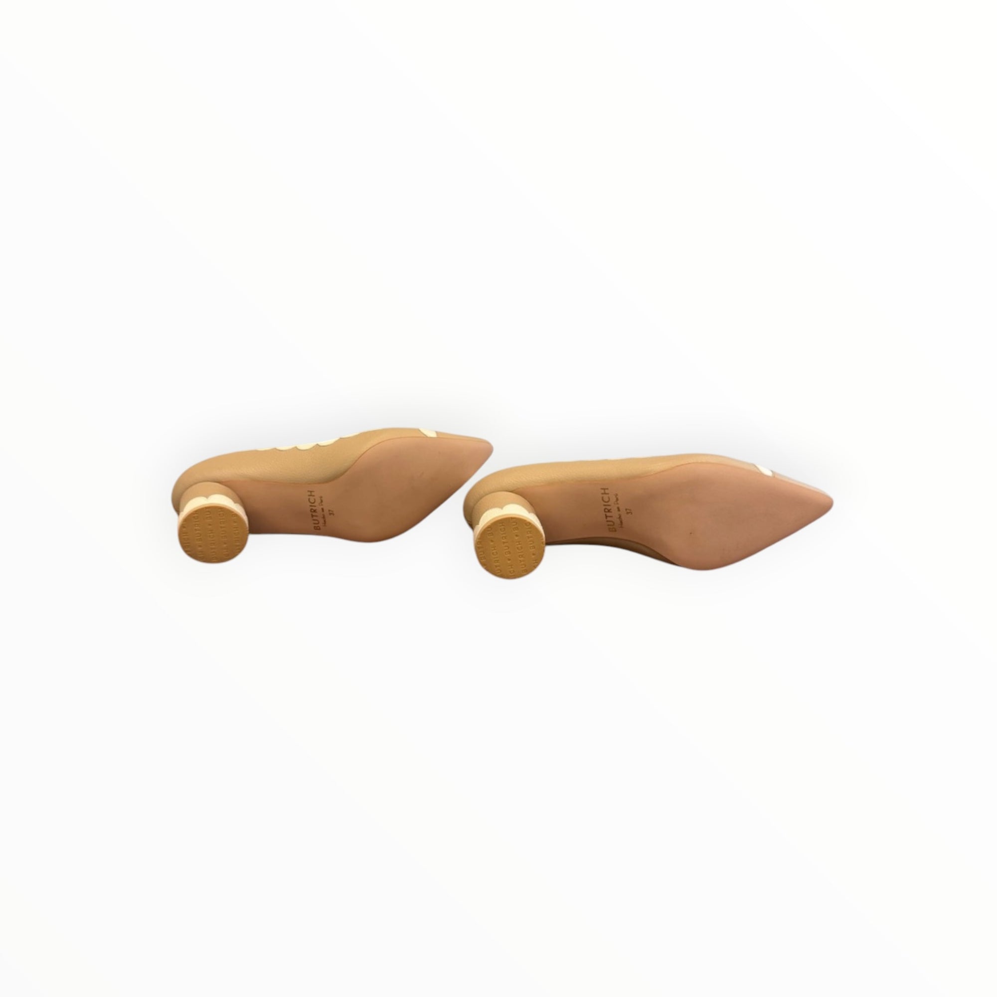 BUTRICH Melanie Midi Pump - Sand/Off-White