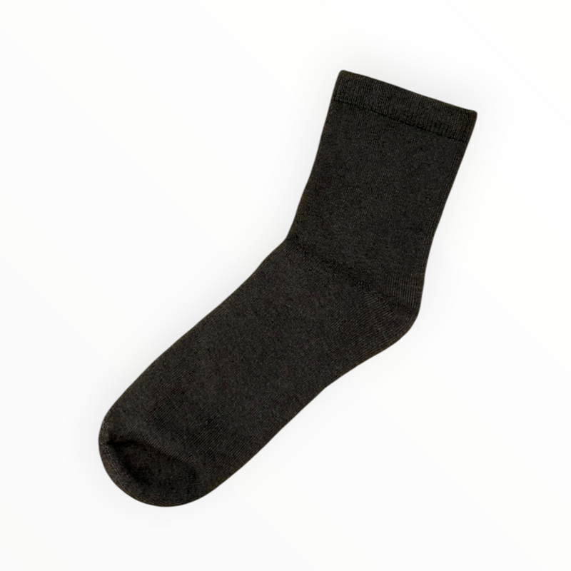 CARE BY ME Soft Feet Socks - Dark Brown