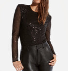 AS by DF Honor Shoulder Top - Black