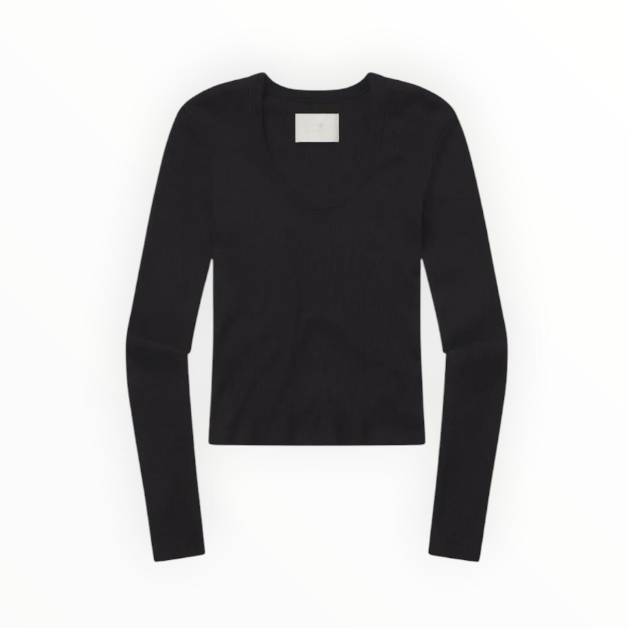 Citizens of Humanity Mara U-Neck Top - Black