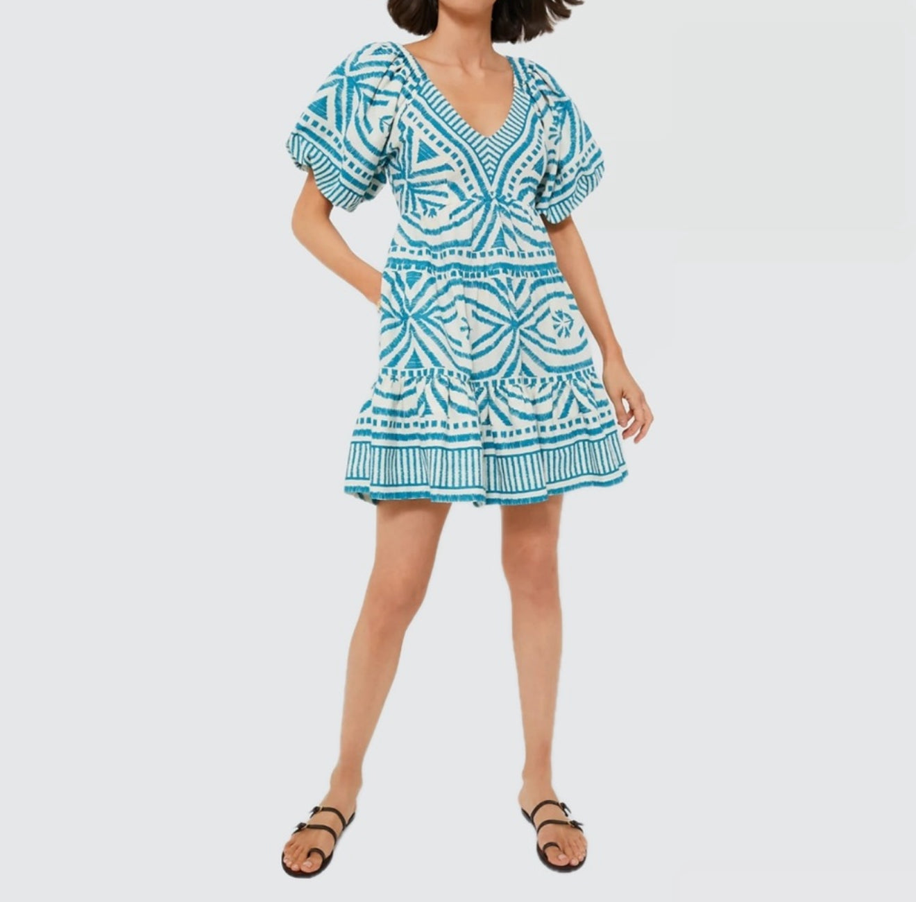 Omika Ila Mini Dress - Jolie Lagoon