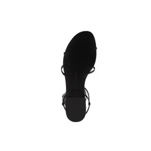 Sam Edelman Ellina Strappy Flat Sandal - Black Leather