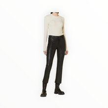 MAC Aida Kick Veagan Leather Pants - Black