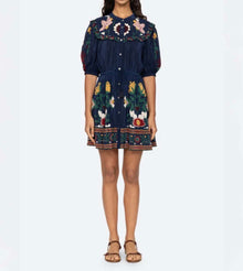 Sea New York Cassia Print Dress - Navy