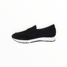 Voile Blanche Julia Loafer - Black Suede