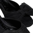Sam Edelman Ragan Kitten Heel Sandal - Black Silk