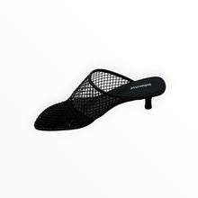 Lola Cruz Ruby Low Heel Mule - Black
