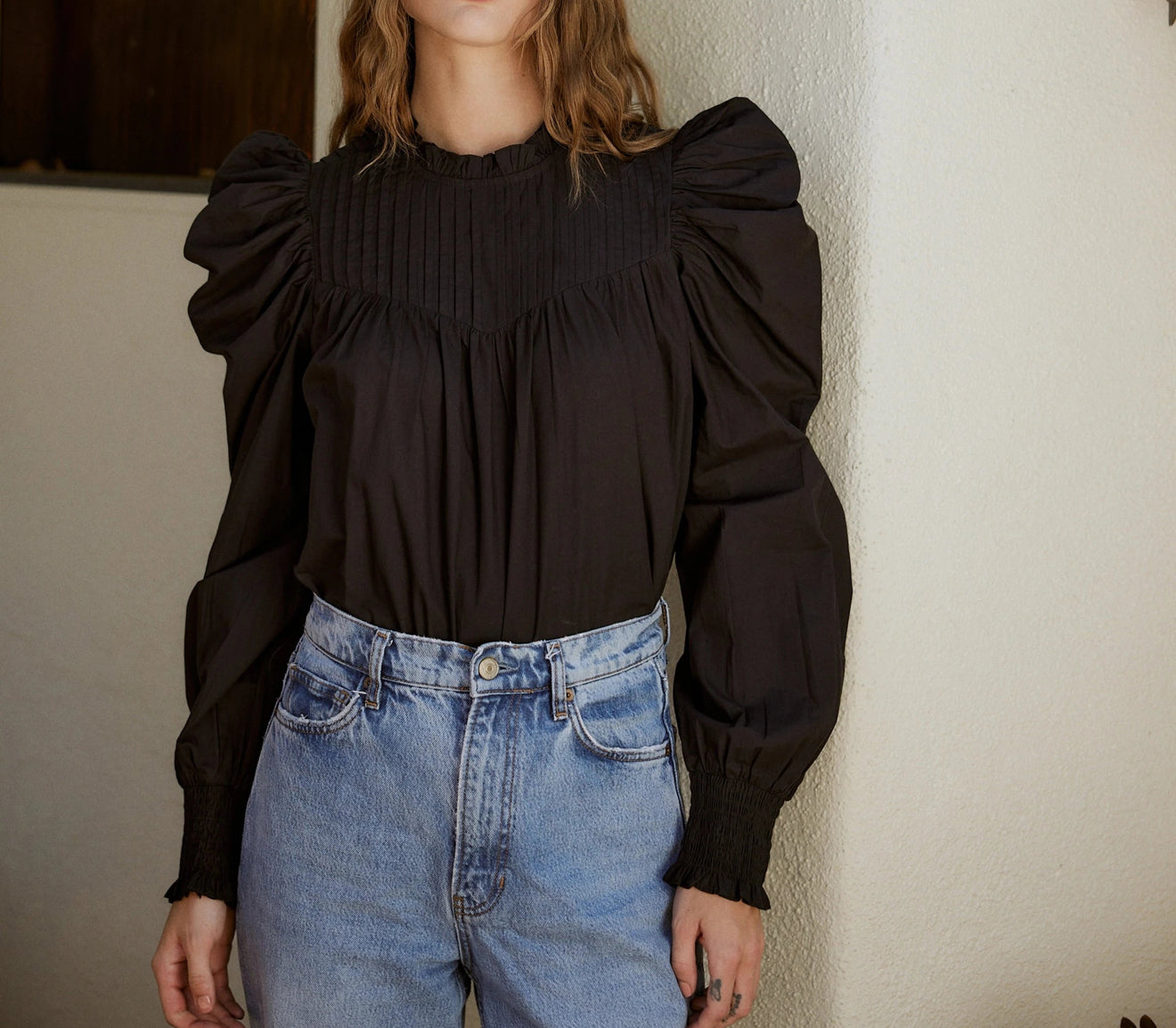 Cleobella Irina Blouse - Black