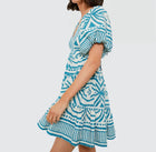 Omika Ila Mini Dress - Jolie Lagoon
