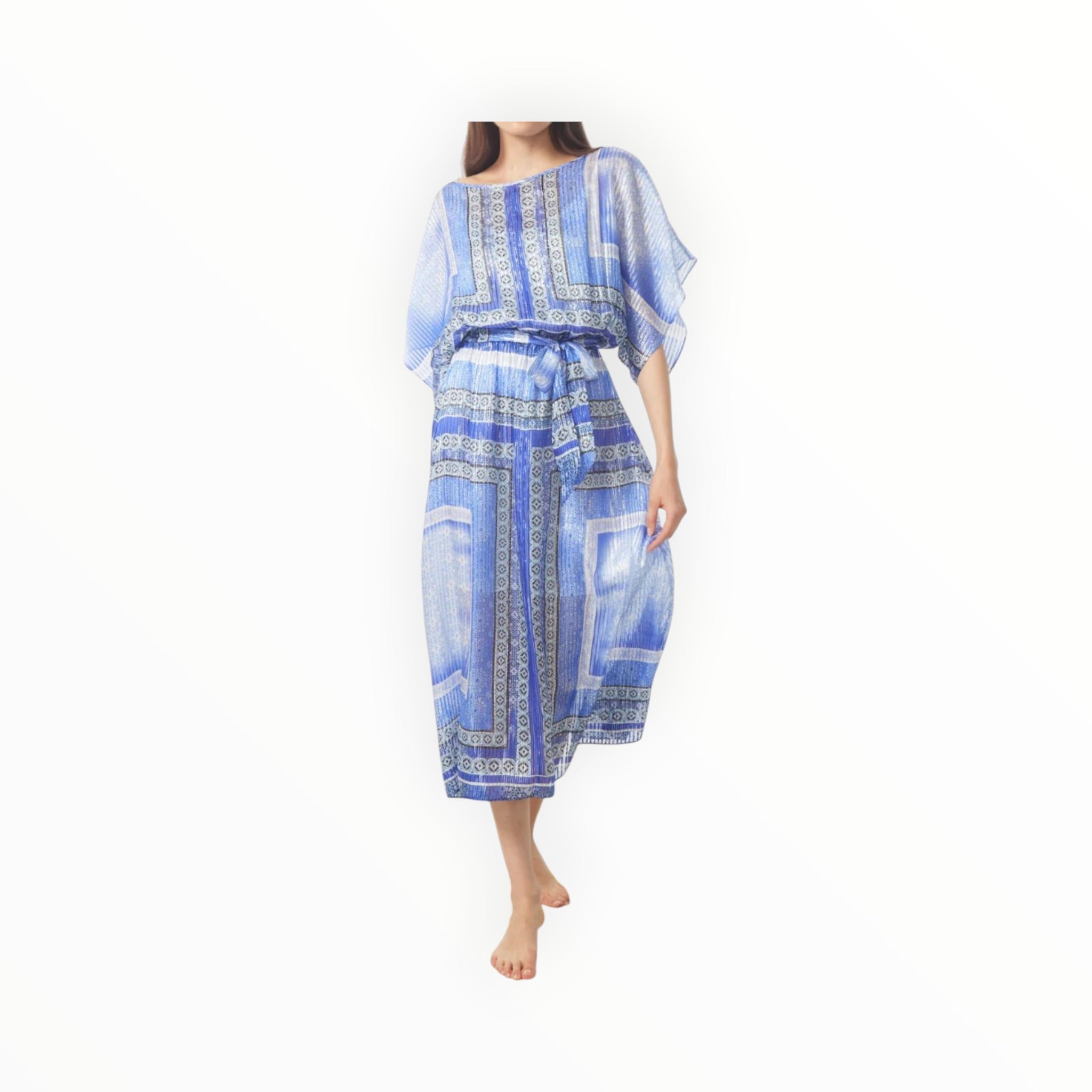 Gilner Farrar Reese Dress - Blue Bavarian