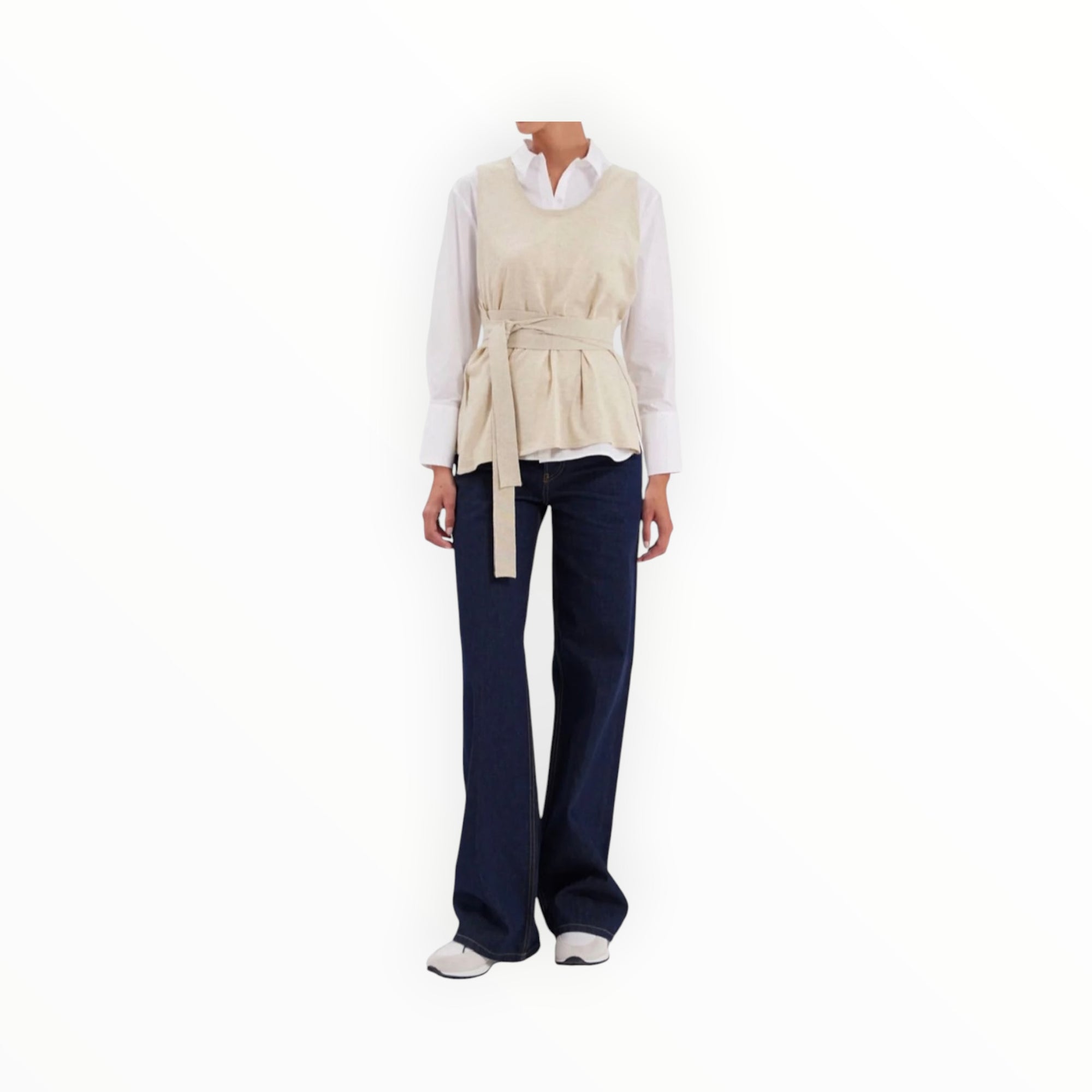 Ines de la Fressange Albane Top - Beige