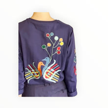 Tallulah & Hope Embroidered Top - Purple