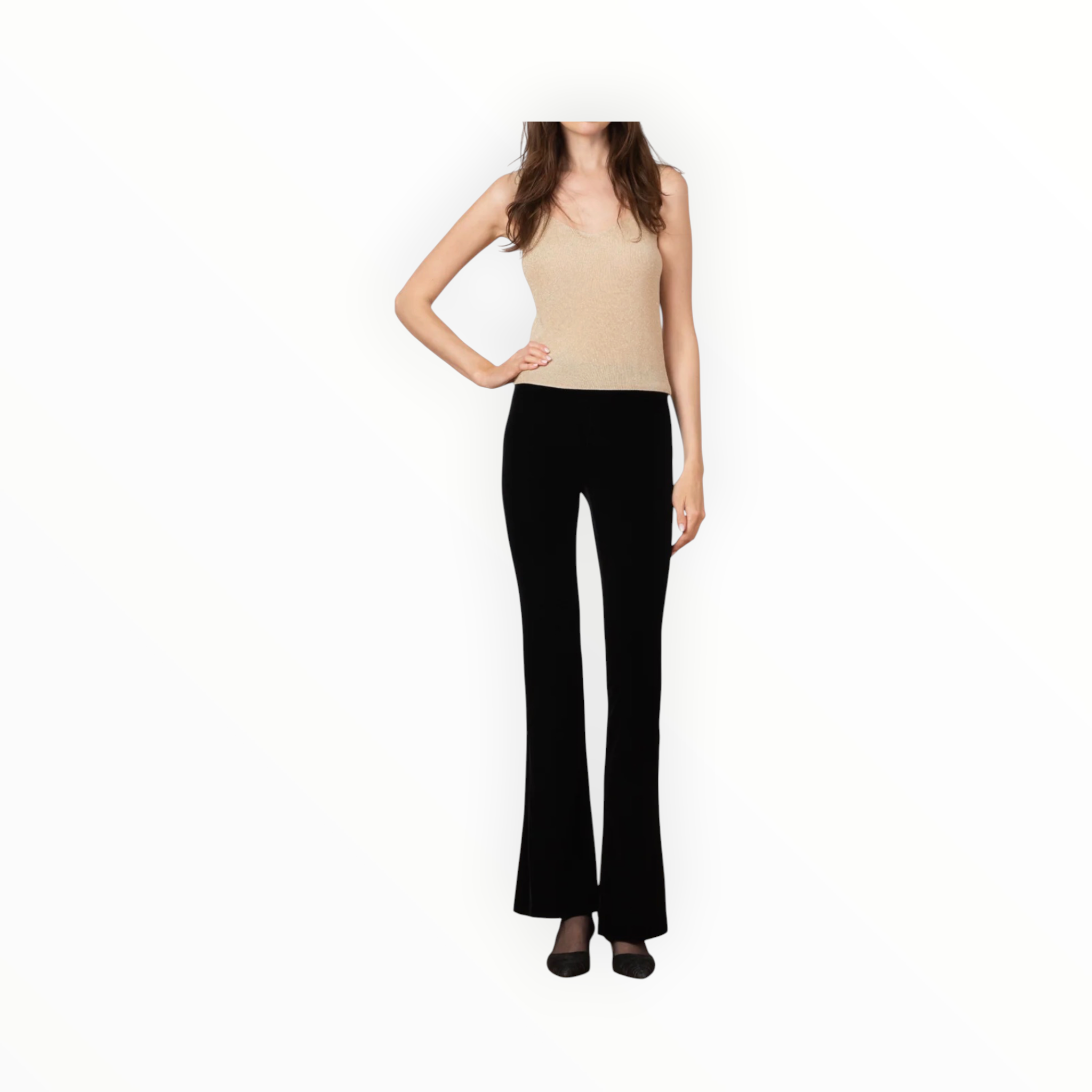 Avenue Montaigne Bellini Pant - Black Velvet