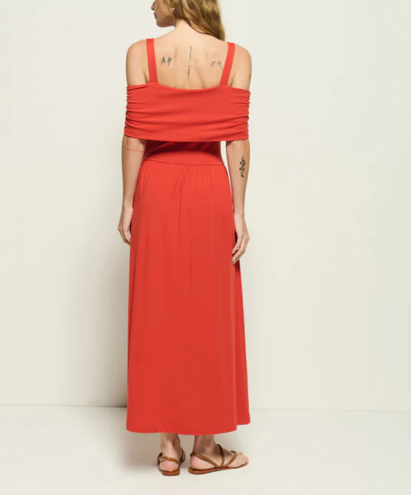 Nation Ltd Tamaira Dress - Aurora Red