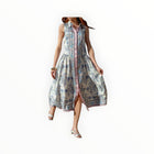 Love The Label Sierra Midi Dress - Greta Scarf