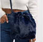 Apparis Mansur Gavriel Mini Bucket Bag - Blackberry