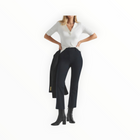 Derek Lam 10 Crosby Crosby Crop Flare Trouser - Midnight