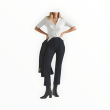 Derek Lam 10 Crosby Crosby Crop Flare Trouser - Midnight