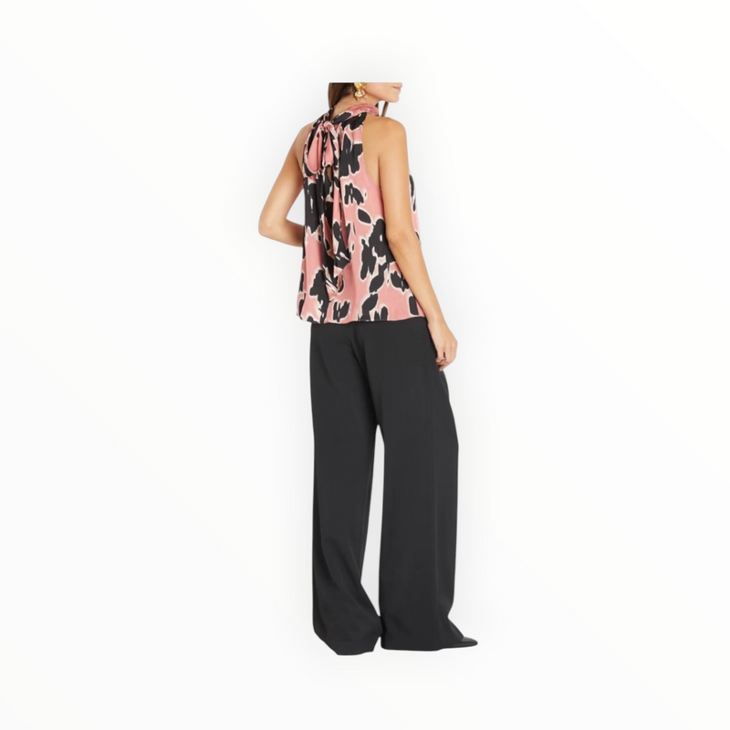 Tanya Taylor Miranda Printed Blouse - Peach Multi