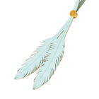 Marni Piuma Pella Bag Charm - Green