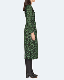 Sea New York Claude Long Sleeve Dress - Green