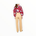 Christy Lynn Noella Blouse - Crimson Fleur