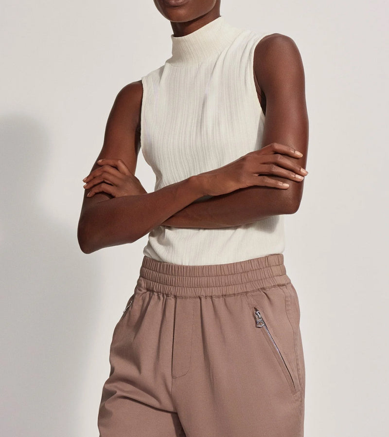 Varley Caley Fitted Rib Tank - Birch