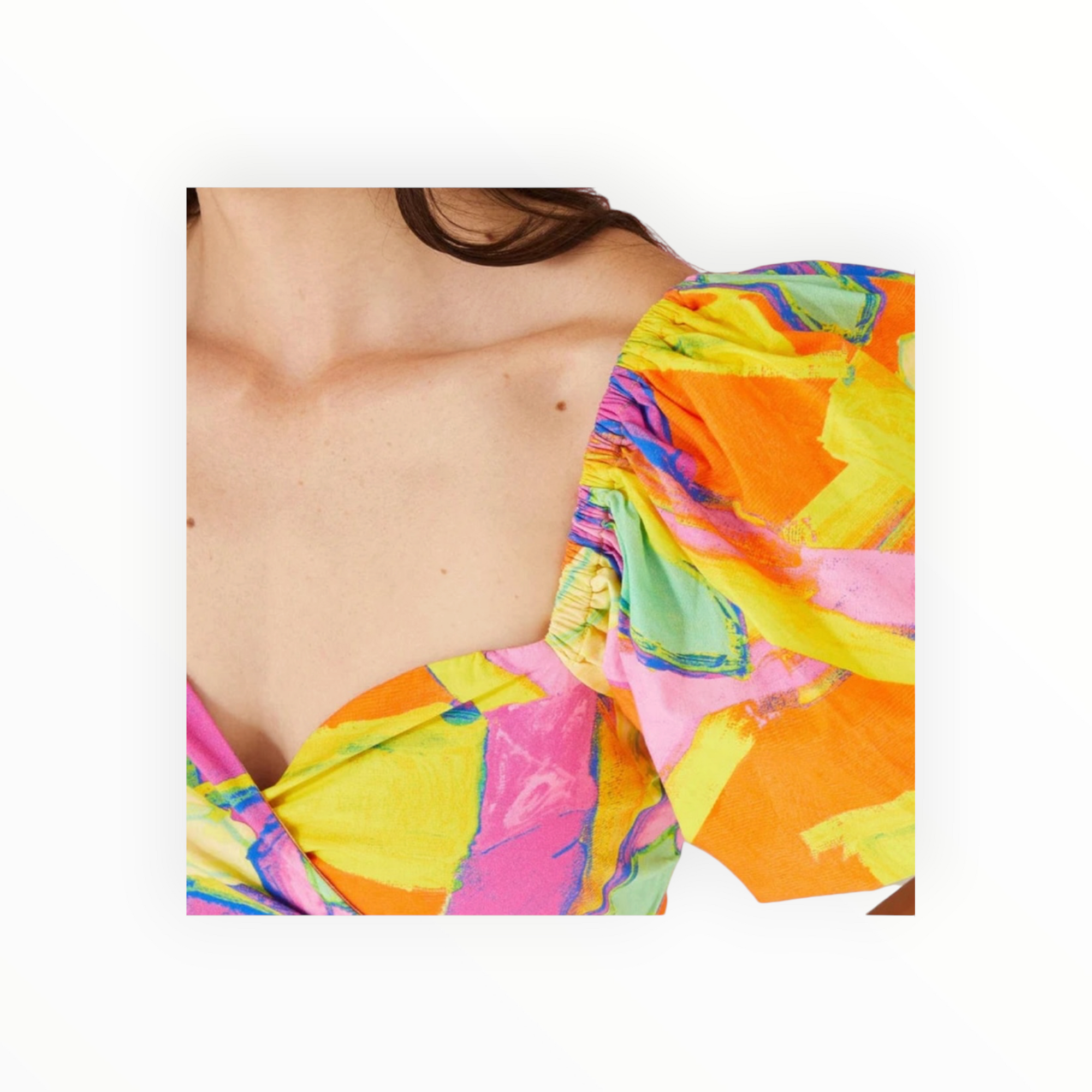 Alivia Laura Dress - Colorblock Multi