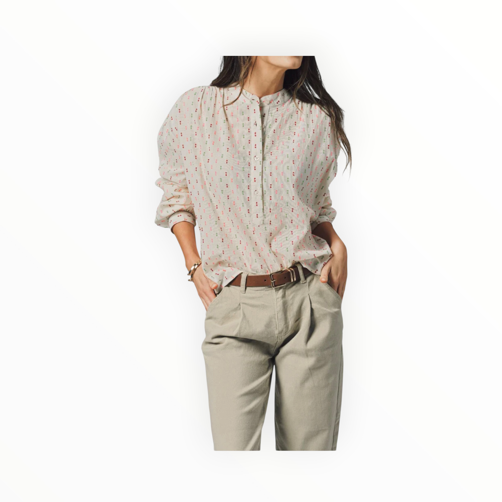 The Shirt by Rochelle Behrens Tieghan Shirt - Confetti Stitch