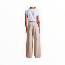 Apiece Apart Adi Wide Leg Corduroy Trouser - Sandstone