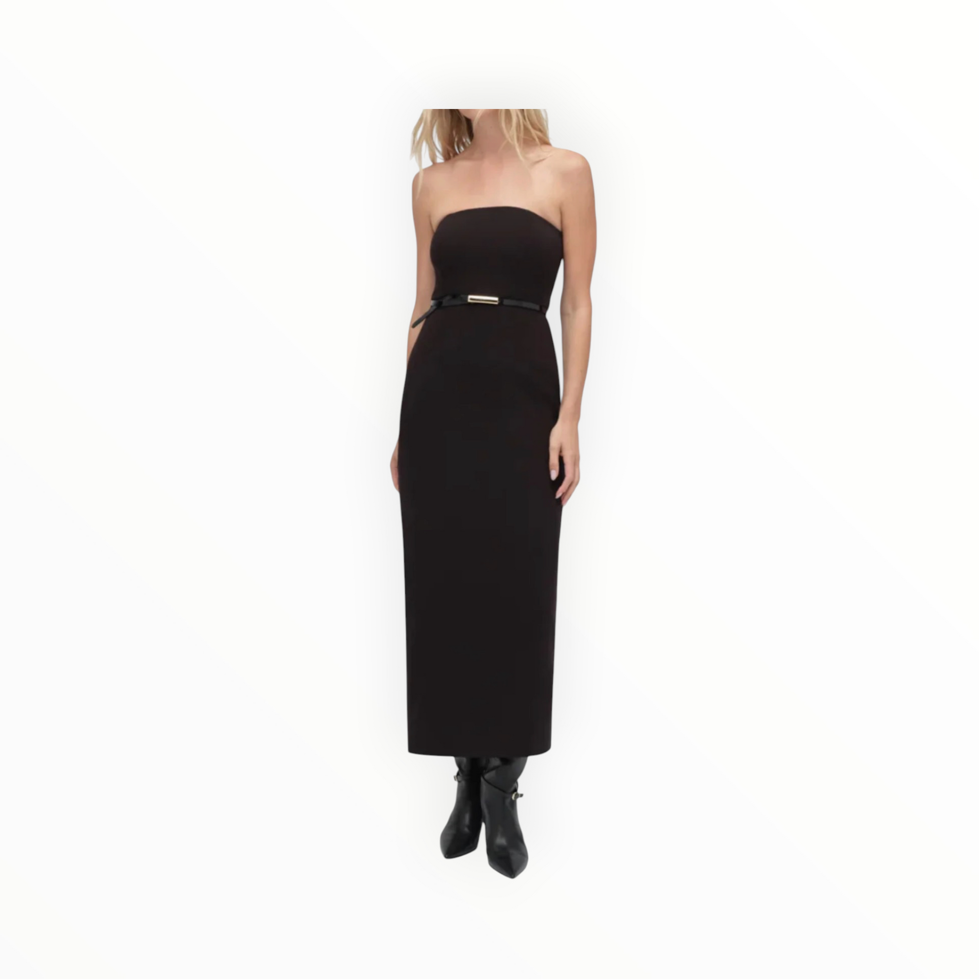 Favorite Daughter The Long Willow Dress - Black