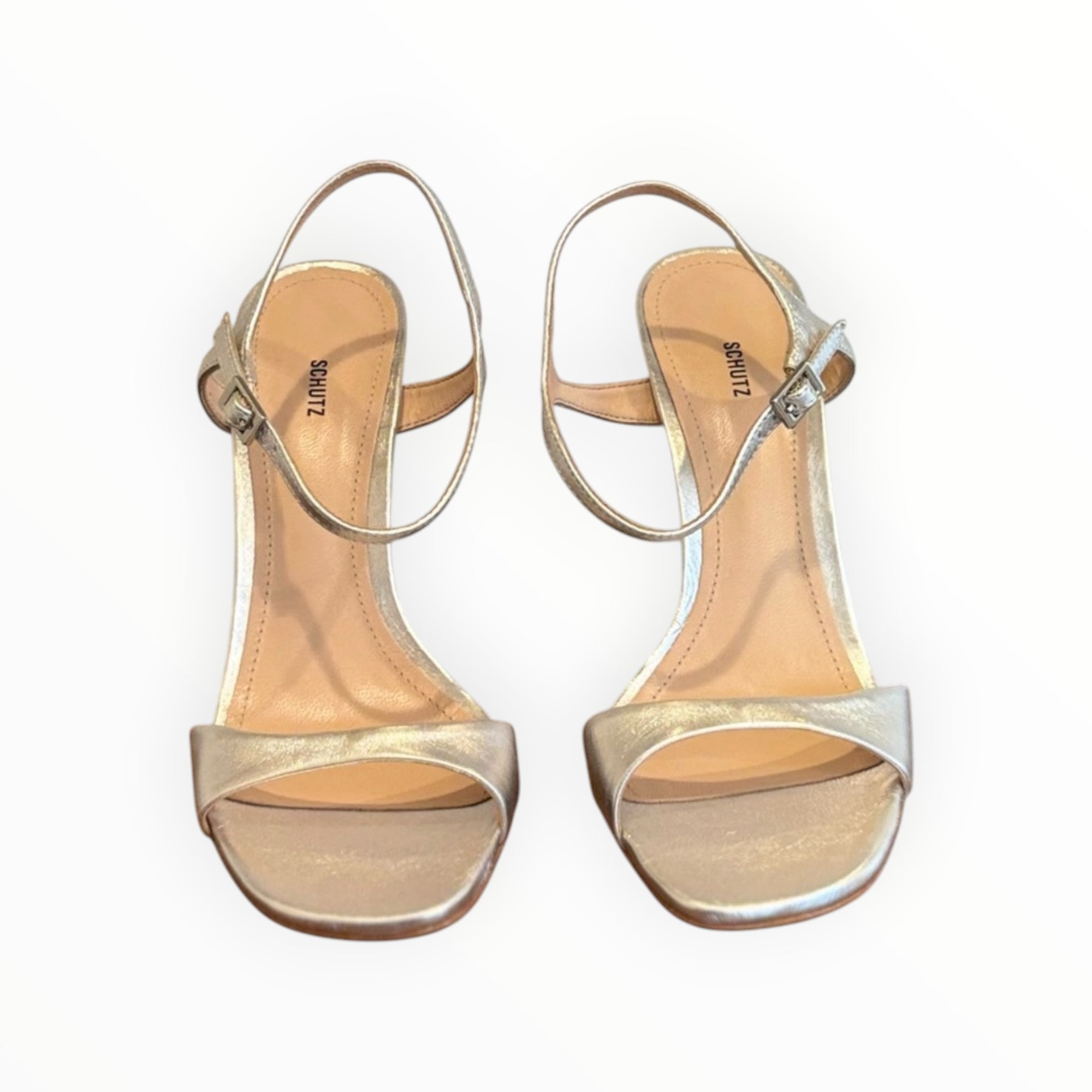 Schutz Jade Sandal - Prata