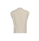 Suncoo Sleeveless Knit - Creme