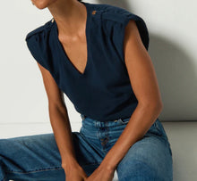 Nation Ltd Cooper V-Neck Tank - Night Sky