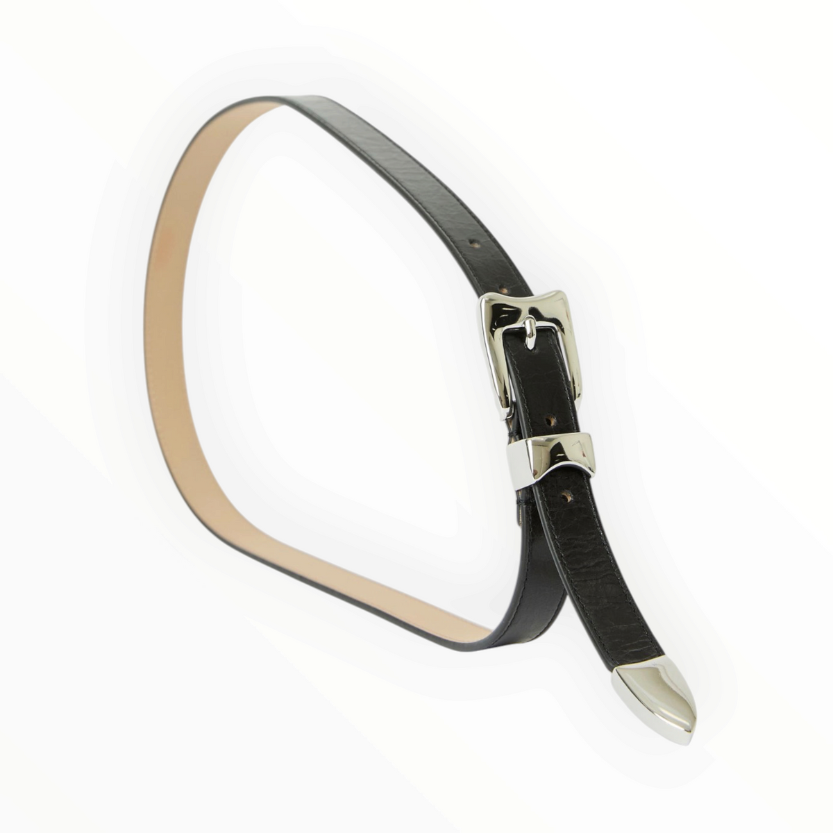 B-Low The Belt Aiden Rugous Belt - Black/White