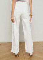 L'Agence Miley Jeans - Blanc Scarlett Red Contrast