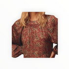 The Great. The Naples Dress - Festive Paisley