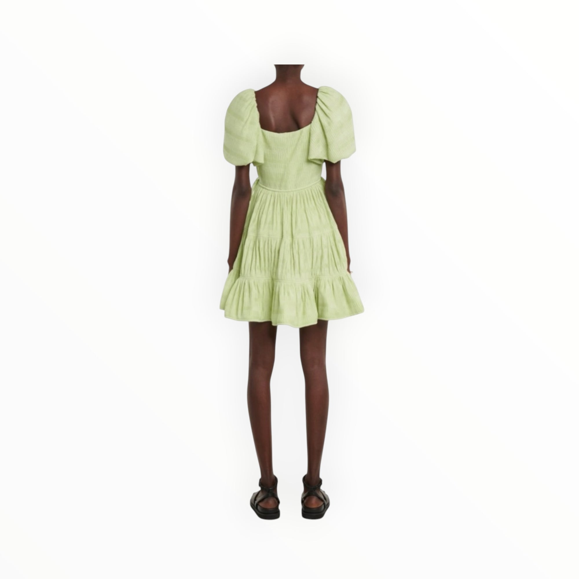 Jonathan Simkhai Cadence Dress - Pear Green