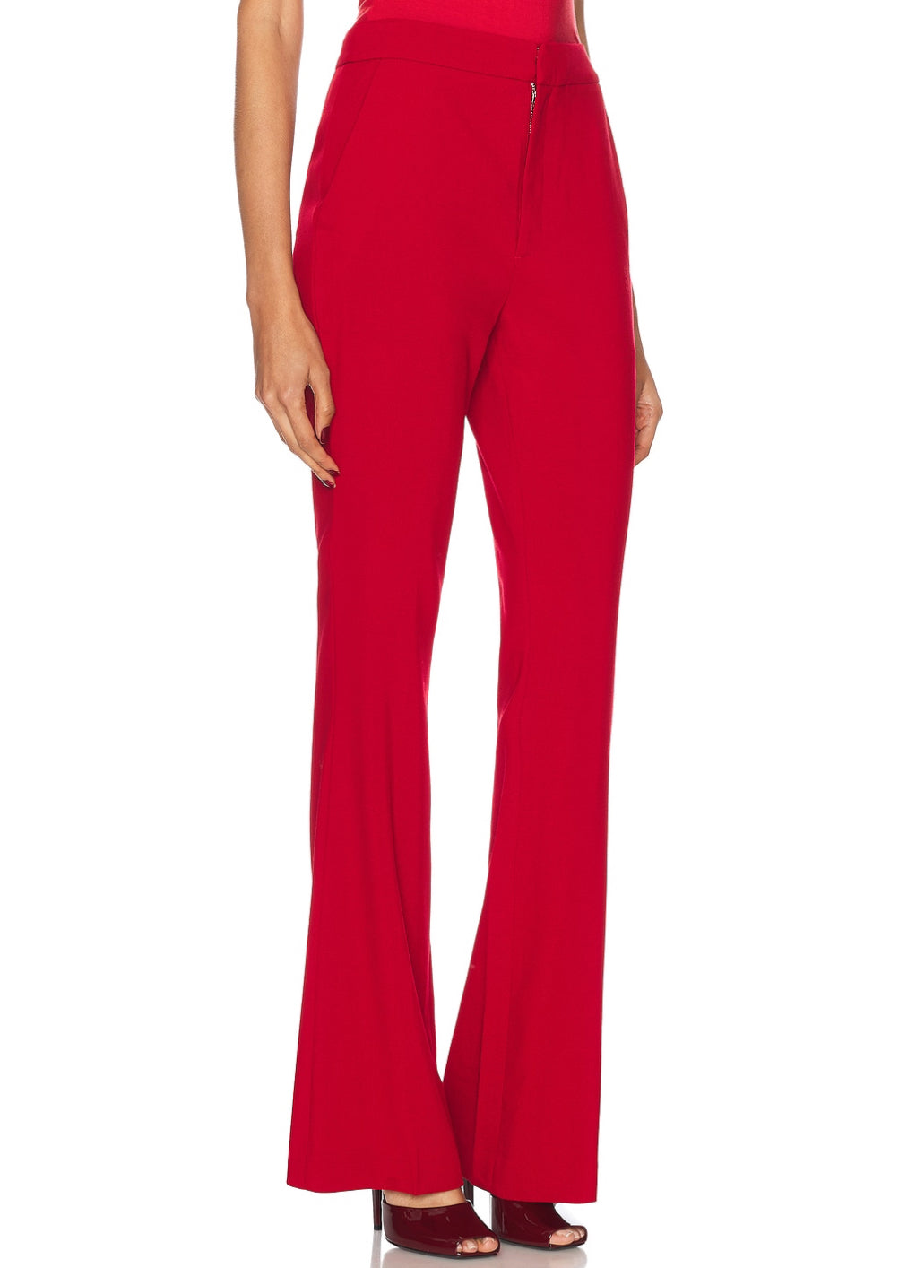 A.L.C. Sophie II Tailored Pants - Red