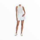 Pistola Saige High Rise A-Line Shorts - Polished White