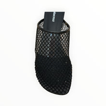Lola Cruz Ruby Low Heel Mule - Black