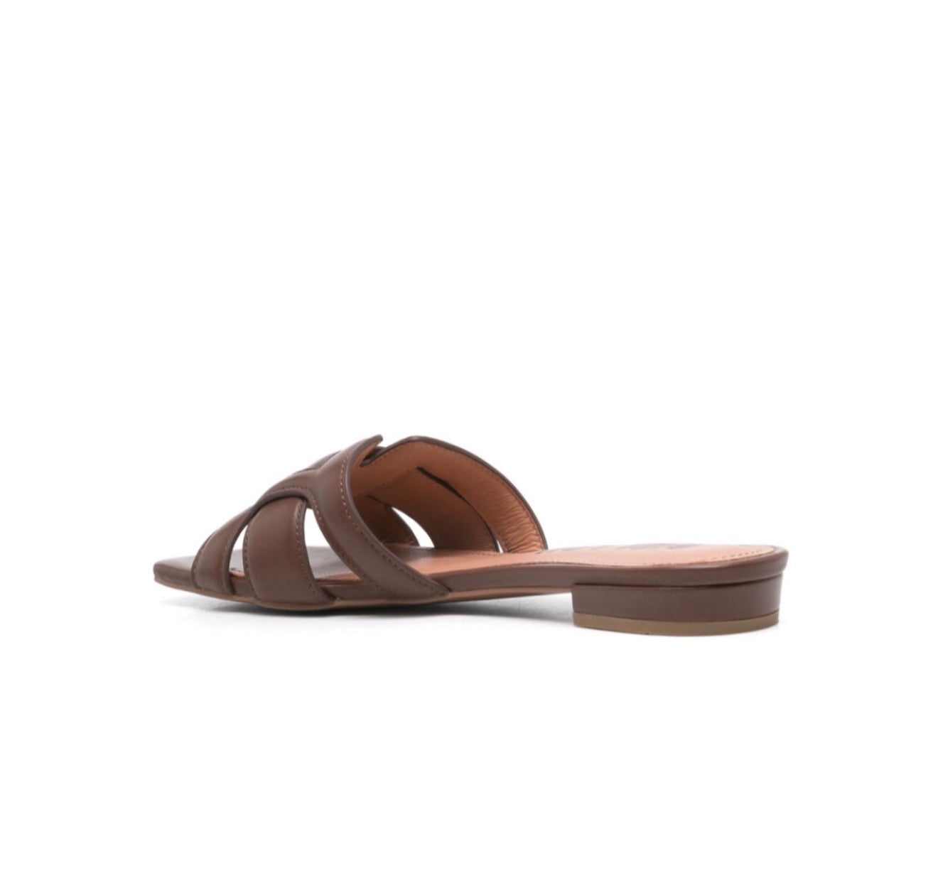 Bibi Lou Holly Leather Sandals - Marron