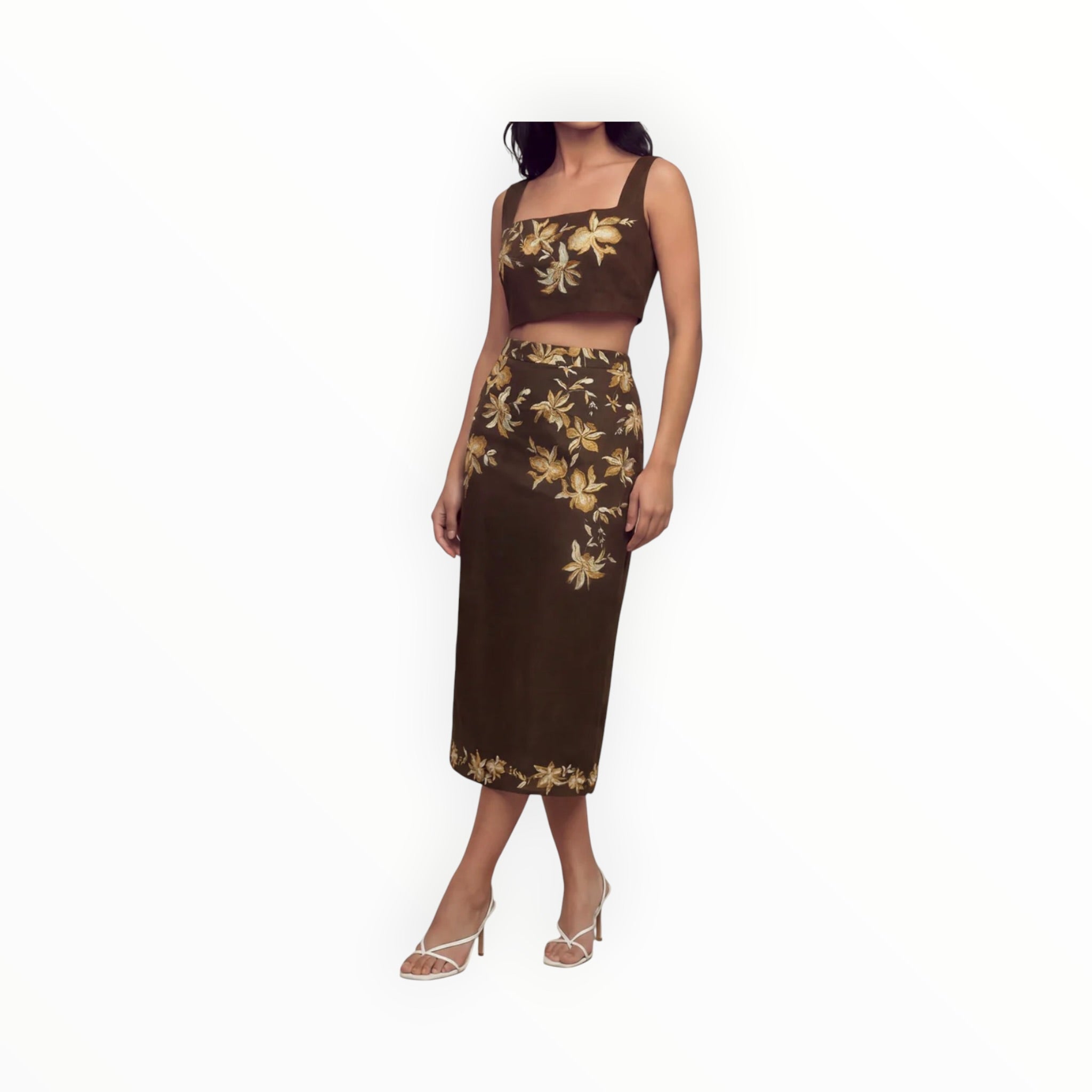 Hemant & Nandita Bota Midi Skirt
