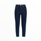 Re/Done The 90s High Rise Ankle Crop - Dark Rinse