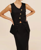 POSSE Gigi Pencil Skirt - Black