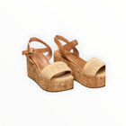 Cordani Jessica Platform Sandals - Natural