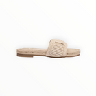 Sam Edelman Miya Slide - Natural Beige Faux Raffia