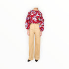 Christy Lynn Noella Blouse - Crimson Fleur