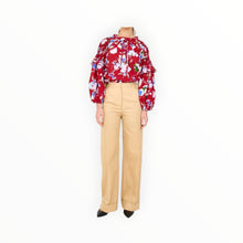 Christy Lynn Noella Blouse - Crimson Fleur