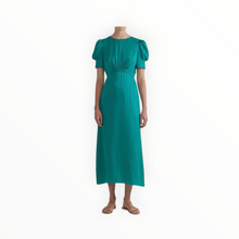 Saloni Bianca Dress - Mallard Green